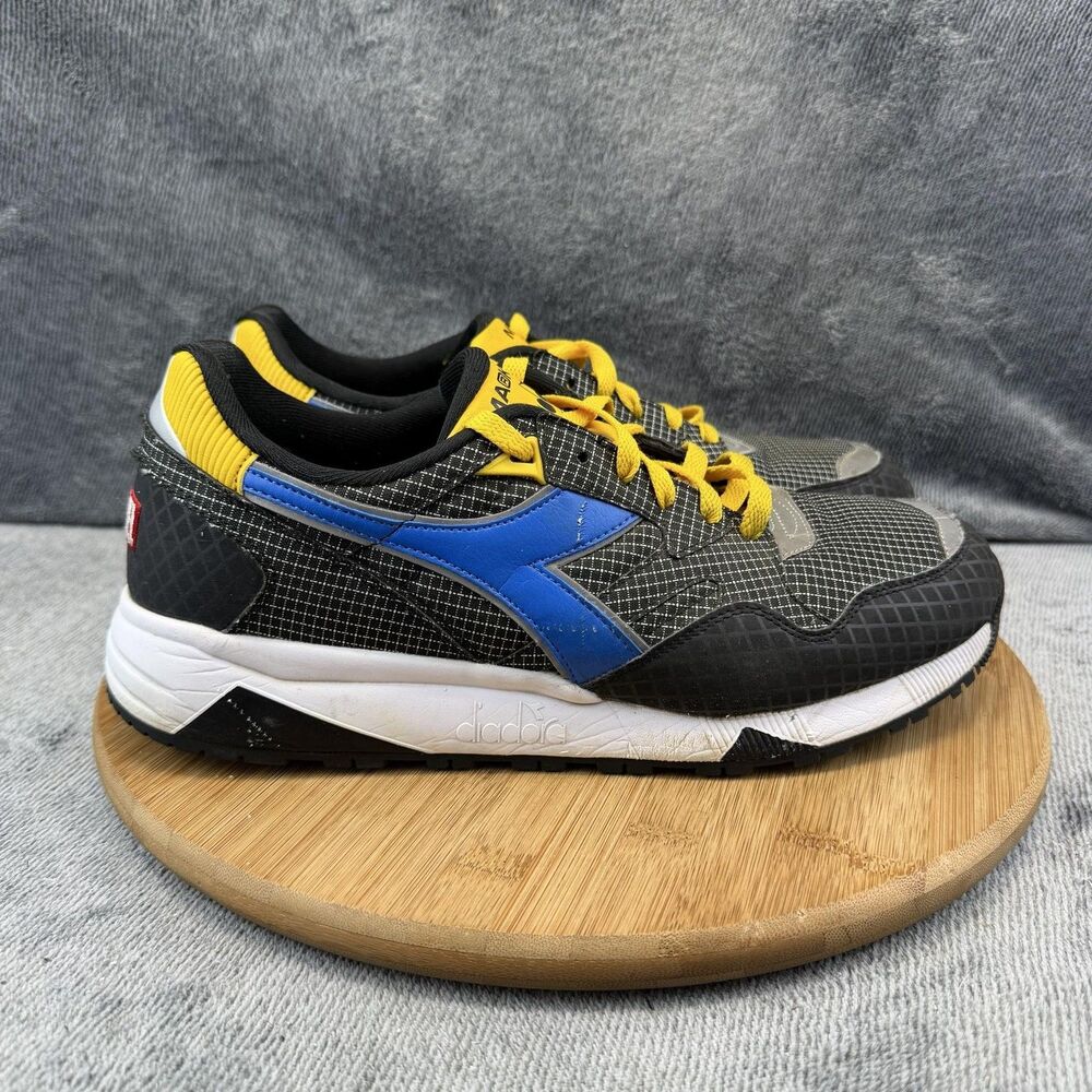 Diadora Marvel Wolverine Shoes Mens Size 10 Black Running Sneakers 501.180136